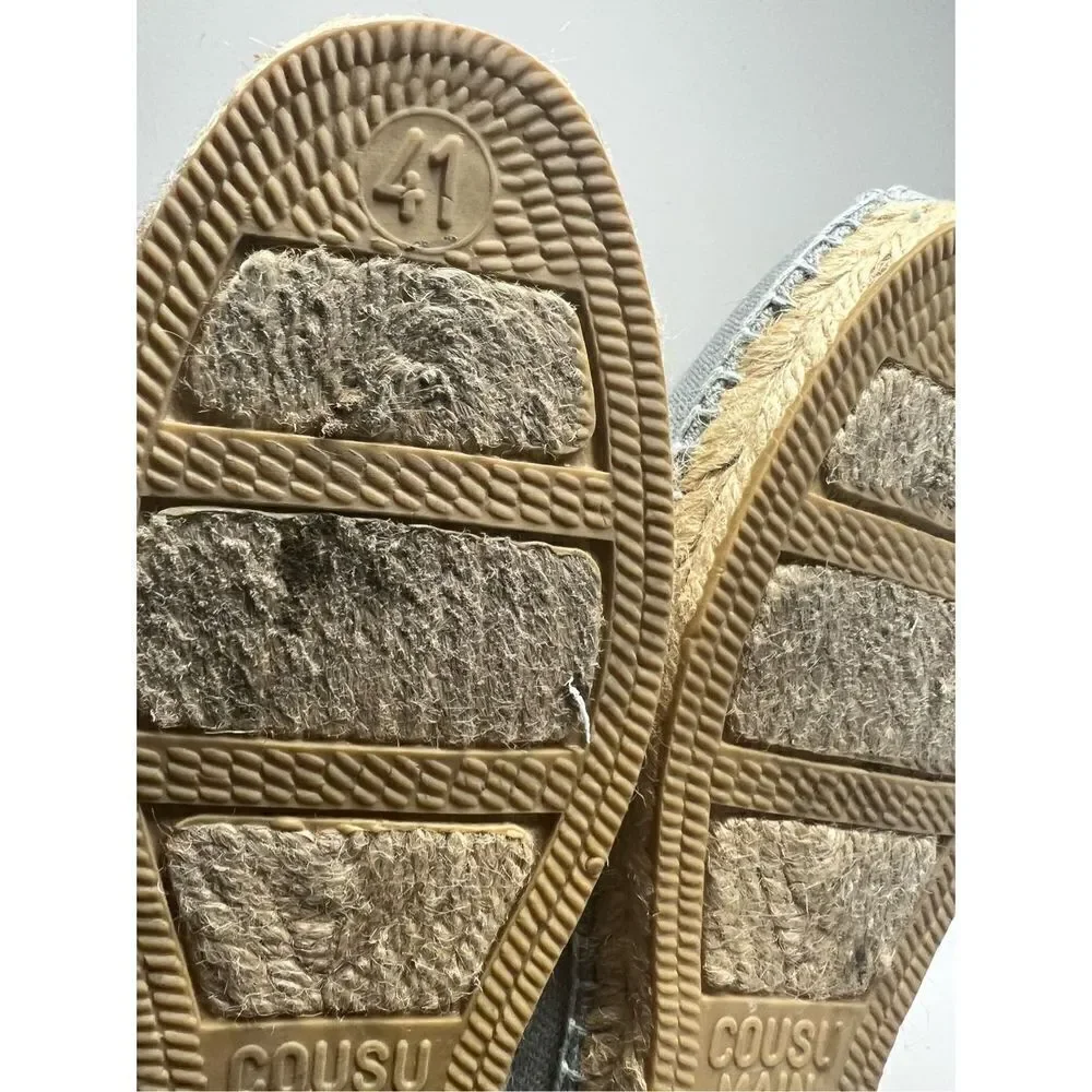 Couso Main Egon Slip-On Espadrilles Size 41 EU/ 10 US